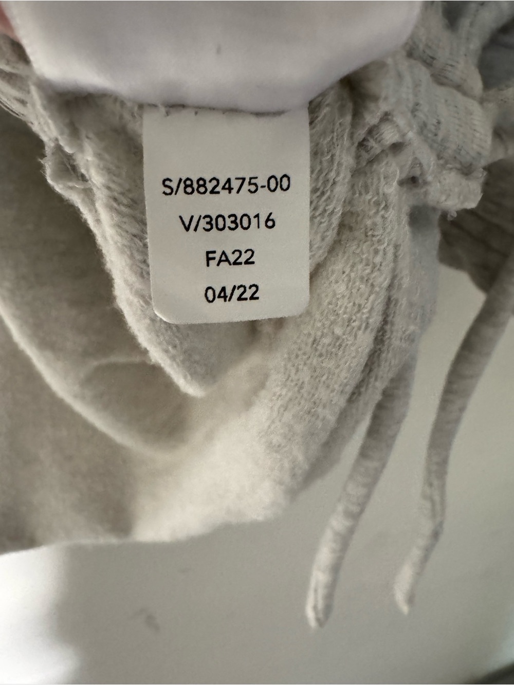 Athleta Lombard Ruched Side Tie Sweatshirt gray Sz 3X - Picture 10 of 11